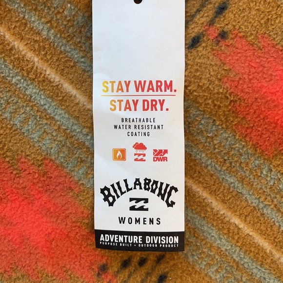 🌴🔆BILLABONG- BOUNDARY MOCK HALF ZIP JACKET - Picture 7 of 16